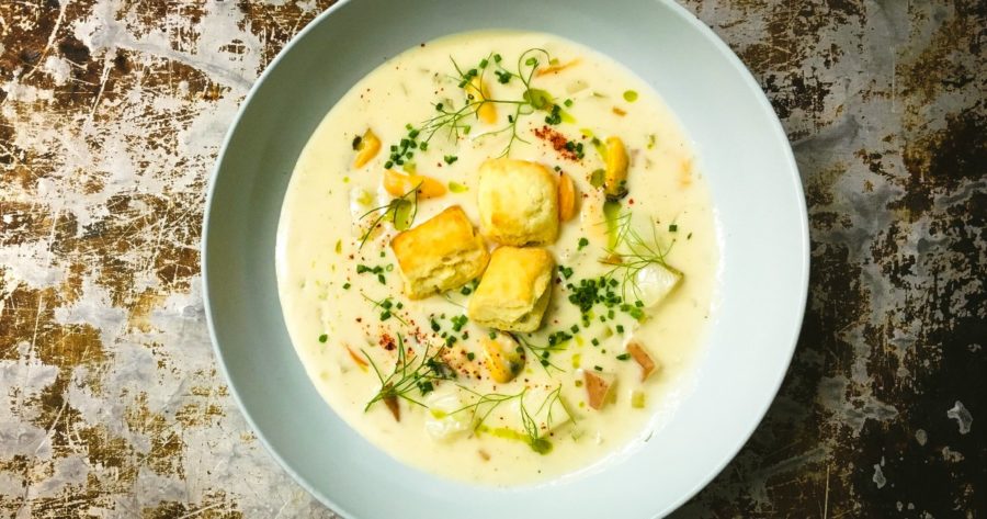 Our PEI Mussel Chowder